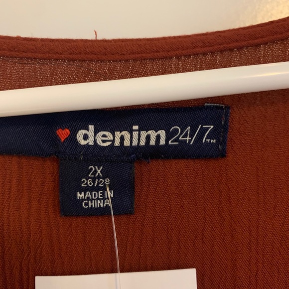 Plus size gauze maxi 26/28 - Picture 2 of 11